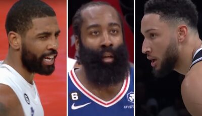 NBA – Attaqué frontalement par Kyrie, James Harden fracasse… Ben Simmons !