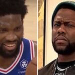 NBA – La photo lunaire de Joel Embiid (2m13) avec Kevin Hart (1m63) !