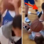 NBA – Snobé par un coéquipier, le fils d’une star, 4 ans, le plaque au sol ! (vidéo)