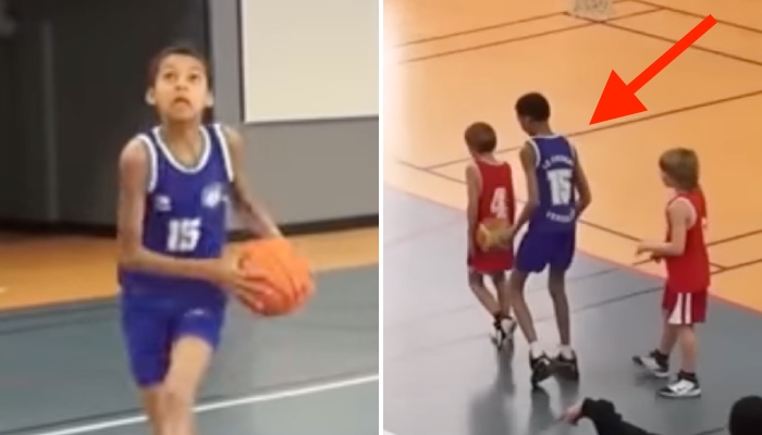 Le top-prospect NBA français a récemment vu une vidéo de lui le montrant sur le terrain à 9 ans exploser sur les réseaux