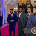 NBA – Déchaîné, la punchline virale de Steph Curry aux côtés de Joe Biden !