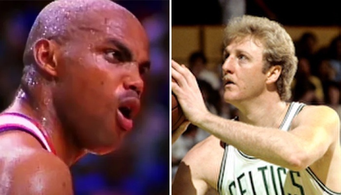 NBA Charles Barkley cash sur Larry Bird