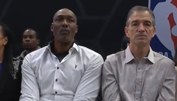 Karl Malone avec John Stockton au All-Star Game