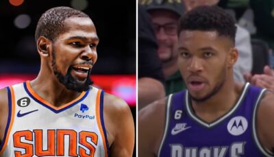 NBA – Sans aucun respect, le missile de Giannis pour Kevin Durant !