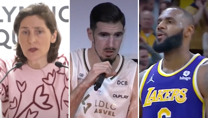 Nando de Colo a répondu à la Ministre des Sports Amélie Oudéa-Castéra