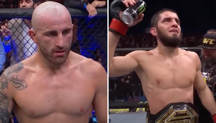 Islam Makhachev s'est moqué de Volkanovski après sa victoire en Australie