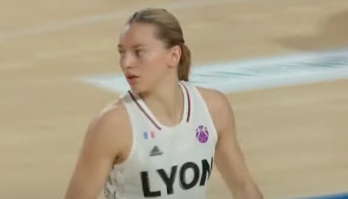 WNBA Marine Johannès brille avec l'ASVEL