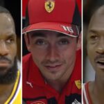 NBA – Charles Leclerc tranche cash entre LeBron et Jordan !