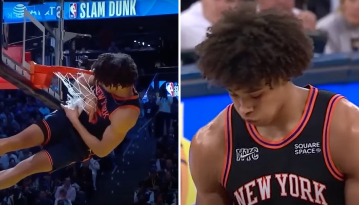 L'intérieur NBA des New York Knicks, Jericho Sims, est revenu cash sur sa piètre performance livré lors du Slam Dunk Contest 2023