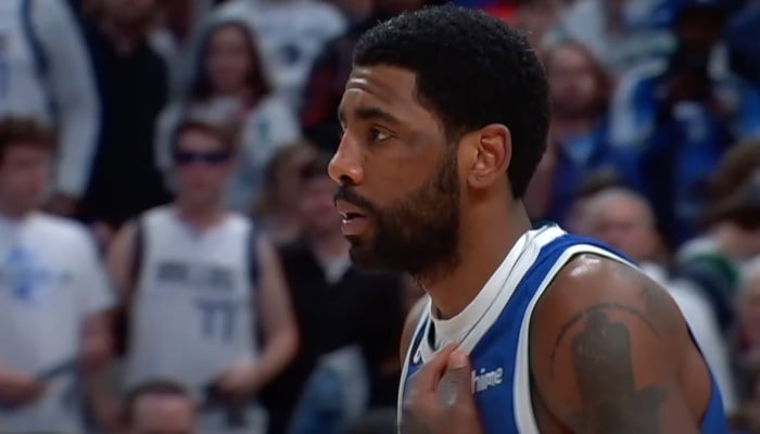 La superstar NBA des Dallas Mavericks, Kyrie Irving