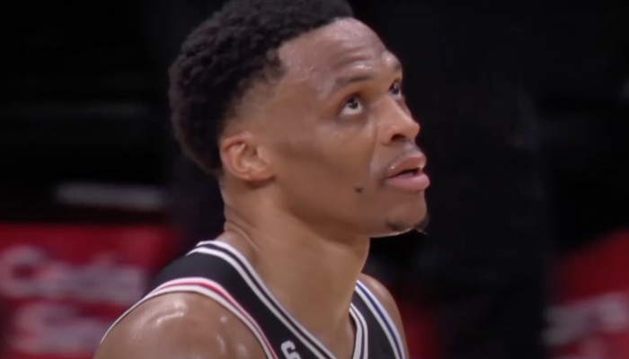 Le meneur star NBA Russell Westbrook