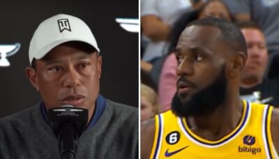 NBA – Ancien ami de Jordan, Tiger Woods réagit cash à la dernière dinguerie de LeBron