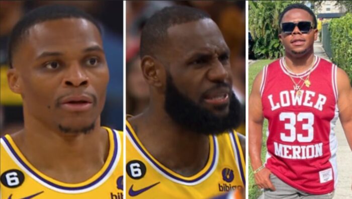 Ray Westbrook, Russell Westbrook et LeBron James