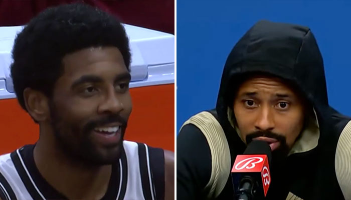 Kyrie Irving et Spencer Dinwiddie