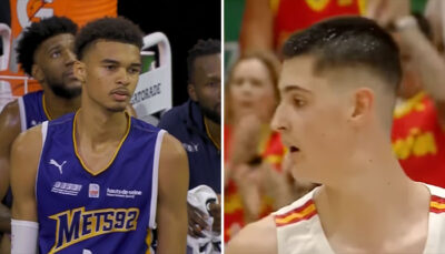 NBA – Après Wembanyama, le mutant espagnol de 2m21 qui retourne internet !