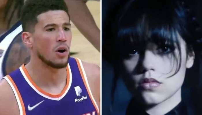 NBA Devin Booker et la star Jenna Ortega