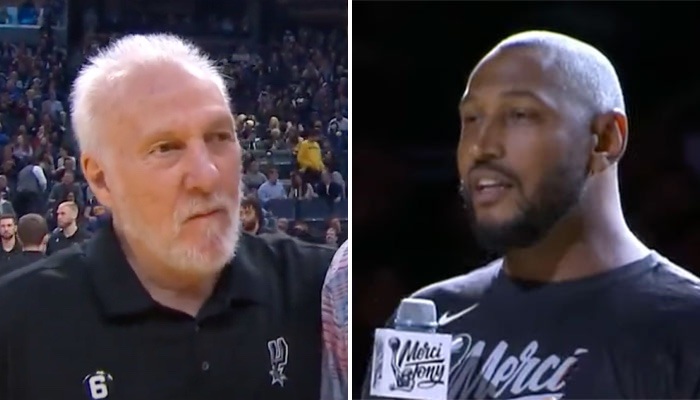 NBA Gregg Popovich et Boris Diaw