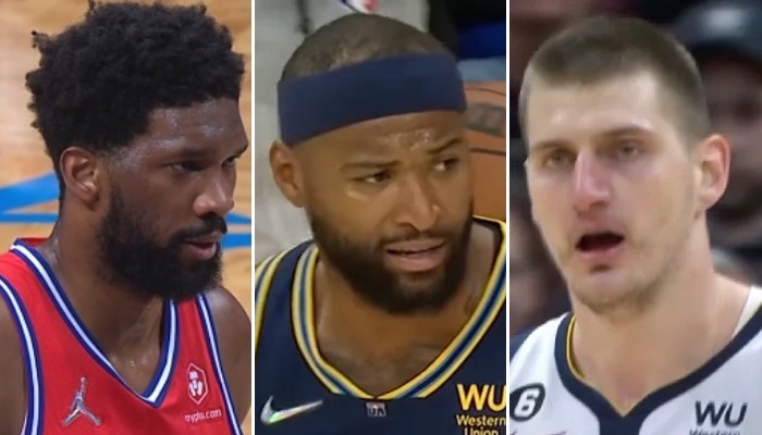 NBA Joel Embiid, DeMarcus Cousins et Nikola Jokic