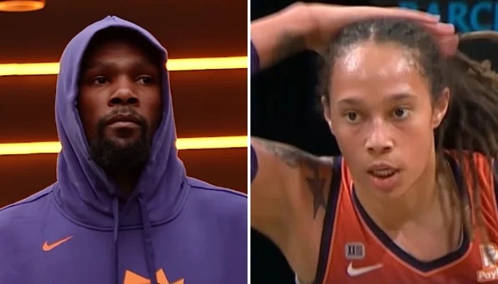 NBA Kevin Durant et Brittney Griner