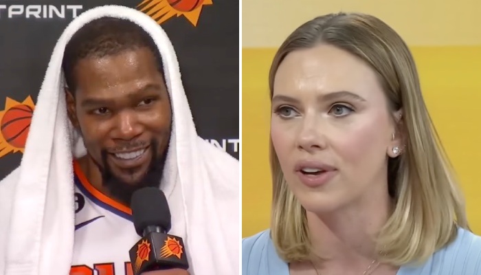 NBA Kevin Durant et Scarlett Johansson