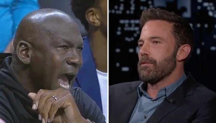 NBA Michael Jordan et Ben Affleck