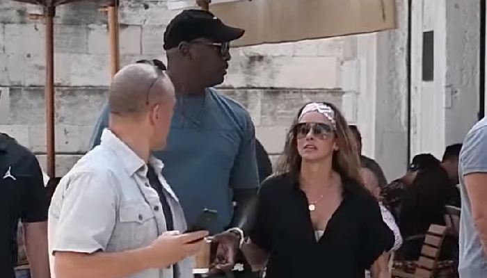 Michael Jordan et sa femme Yvette Prieto