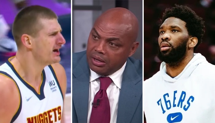 NBA Niko Jokic, Charles Barkley et Joel Embiid