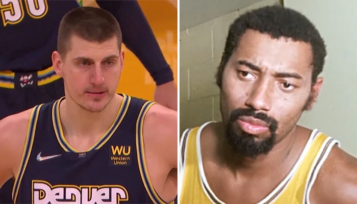 NBA Nikola Jokic et Wilt Chamberlain