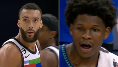 NBA – Après leur action virale, l’échange hilarant entre Gobert et Edwards en conf’ : « Je voulais qu’il…