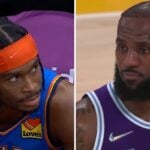 NBA – Shai Gilgeous-Alexander ose l’impensable et tacle LeBron James !