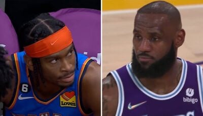 NBA – Shai Gilgeous-Alexander ose l’impensable et tacle LeBron James !