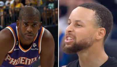 NBA – En plein massacre des Suns, la punchline virale de Steph Curry pour Chris Paul !