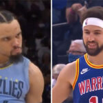 NBA – Grosses tensions entre Grizzlies et Warriors, l’échange viral entre Klay Thompson et Dillon Brooks !