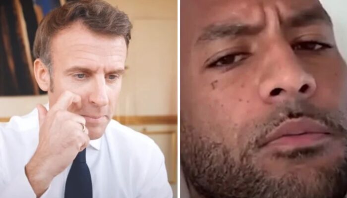 Emmanuel Macron et Booba