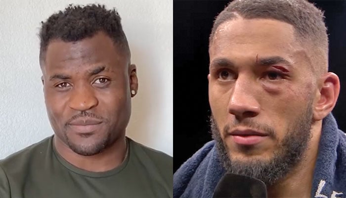 Francis Ngannou et Tony Yoka, amoché au visage