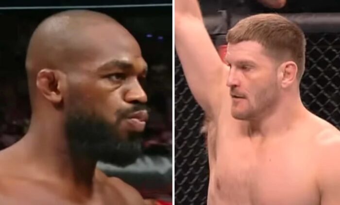 Jon Jones et Stipe Miocic