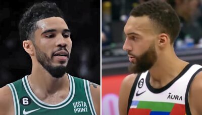 NBA – Après son poster, Jayson Tatum balance cash Rudy Gobert !