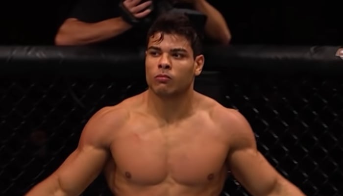 Le combattant UFC brésilien des poids moyens, Paulo Costa