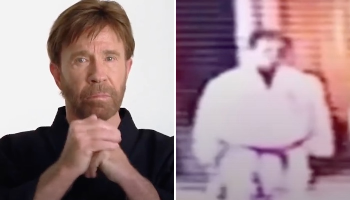 Chuck Norris a déjà été étranglé par un ancien, spécialiste du jiu jitsu