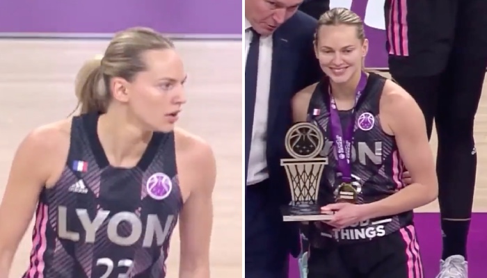 Marine Johannès a été élue MVP de la finale de l'EuroCup