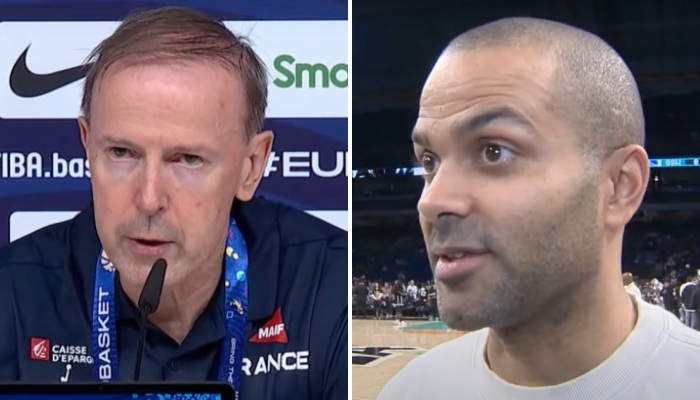 EDF Vincent Collet et Tony Parker