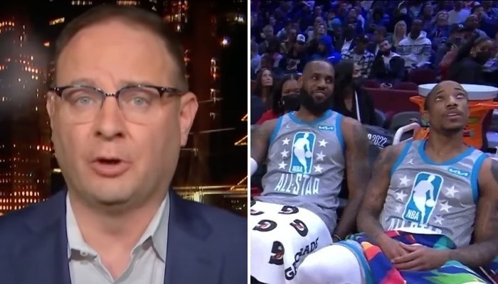 NBA Adrian Wojnarowski et Lebron James