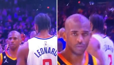 NBA – Grosse bousculade entre Chris Paul et Kawhi Leonard après le Game 2 !