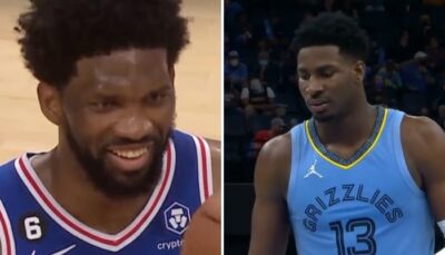 NBA – Déchainé, le tacle de Joel Embiid au DPOY Jaren Jackson Jr. !