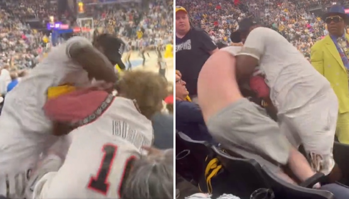 Une grosse bagarre a éclaté en tribunes pour le Game 2 entre les Lakers et les Grizzlies