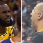 NBA – Les Lakers sous haute tension, la séquence ultra-houleuse entre LeBron et un fan !