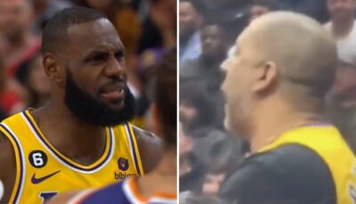 NBA – Les Lakers sous haute tension, la séquence ultra-houleuse entre LeBron et un fan !