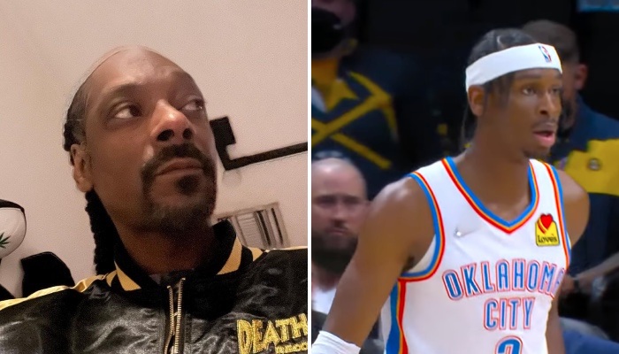 NBA Snoop Dogg et Shai Gilgeous-Alexander