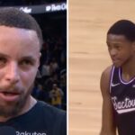 NBA – Les Warriors terrassés au Game 1, la décla ultra-cash de De’Aaron Fox sur Steph Curry !