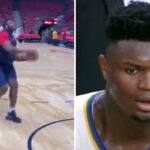 NBA – La nouvelle vidéo inquiétante de Zion Williamson sur le terrain…